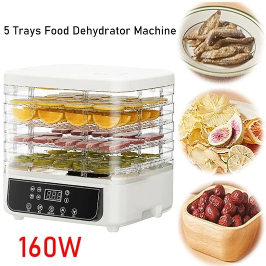 Five Layer Fruit Dryer Freeze Drying Machine With Adjustable Temperature
